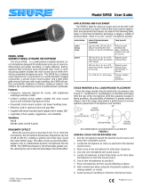 Shure SM58S User manual