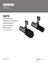 Shure SM7B Dynamic Vocal Microphone User manual