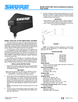 Shure UA870 User manual