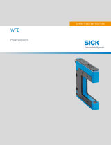 SICK WFE Fork sensors Operating instructions