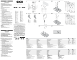 SICK WTF12-3 VGA Operating instructions
