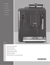 Siemens Fully Automatic Espresso Maker (FAE) Owner's manual