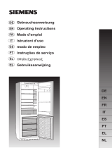 Siemens kg 36s190 306l Owner's manual