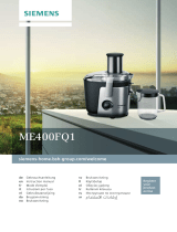 Siemens ME400FQ1 User manual
