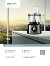 Siemens MK3501M/01 User manual