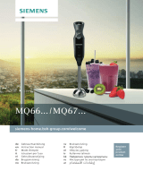 Siemens MQ66020 User manual