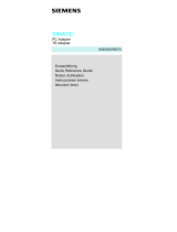 Siemens SIMATIC PC Adapter TS Adapter Datasheet