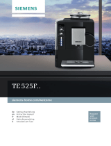 Siemens TE525F19DE/03 User manual