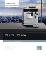 Siemens TE806501DE Owner's manual