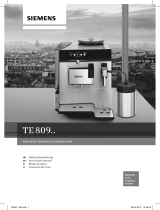 Siemens TE809501DE User manual