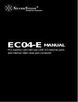 SilverStone EC04-E Owner's manual