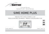 Sime Home Plus User manual