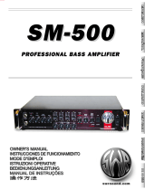 SMc Audio SM-500SM-500 User manual