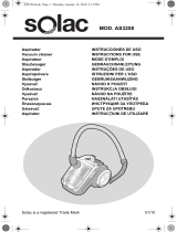 Solac AS3258 Owner's manual