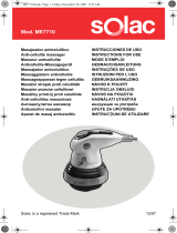 Solac ME7710 Owner's manual