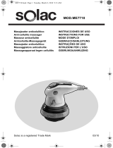 Solac ME7710 Owner's manual