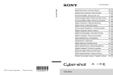 Sony Cyber Shot DSC-W510 User manual