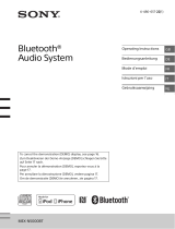 Sony MEX-N5000BT Owner's manual