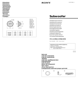 Sony XS-L1236 User manual