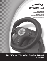 SPEEDLINK 2 in1 Force Vibration Racing Wheel User guide