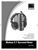 SPEEDLINK sl 8796 medusa 5 1 Owner's manual