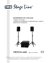 Stageline Triton-600 User manual