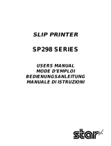 Star Micronics SLIP SP298 User manual