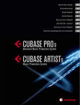Steinberg Cubase Pro 9.0 Quick start guide