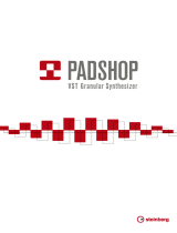 Steinberg Padshop User manual