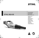 STIHL BGA 85 Owner's manual