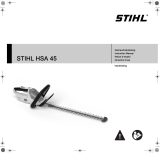 STIHL HSA 45 Owner's manual