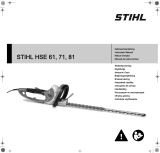 STIHL HSE 61, Bar length 50 cm Owner's manual