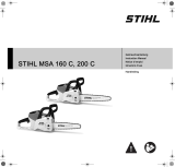 STIHL MSA 160 C, 200 C Owner's manual