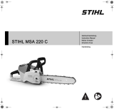 STIHL MSA 220 C Owner's manual