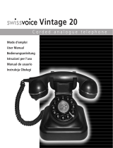 SwissVoice Vintage 20 User manual