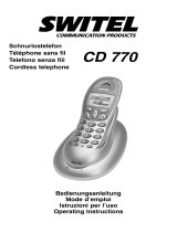 SWITEL CD 770 Owner's manual