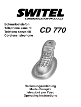 SWITEL CD770 Owner's manual