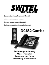 SWITEL DC682Combo Owner's manual