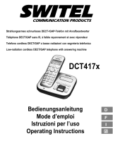 SWITEL DCT4173 Owner's manual