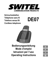 SWITEL DET0772 Owner's manual