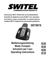 SWITEL DET087 Owner's manual