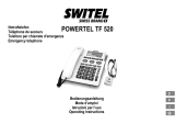 SWITEL TF520 Telefon Owner's manual