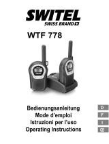 SWITEL WTF778 Owner's manual