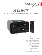 Tangent ALIO BAZE MONO CD/DAB+/FM/BT Black High Gloss User manual