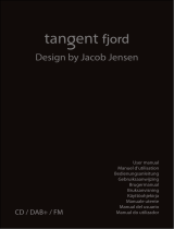Tangent Fjord CD - DABplus FM User manual