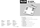 Tanita BF-522W Owner's manual