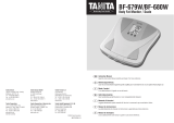 Tanita BF-679W Owner's manual