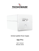 Tecnoware UPS Pro 1500VA User manual