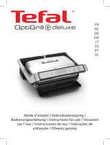 Tefal GC707 - OptiGrill Deluxe Owner's manual