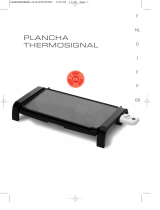 Tefal Plancha Thermosignal User manual